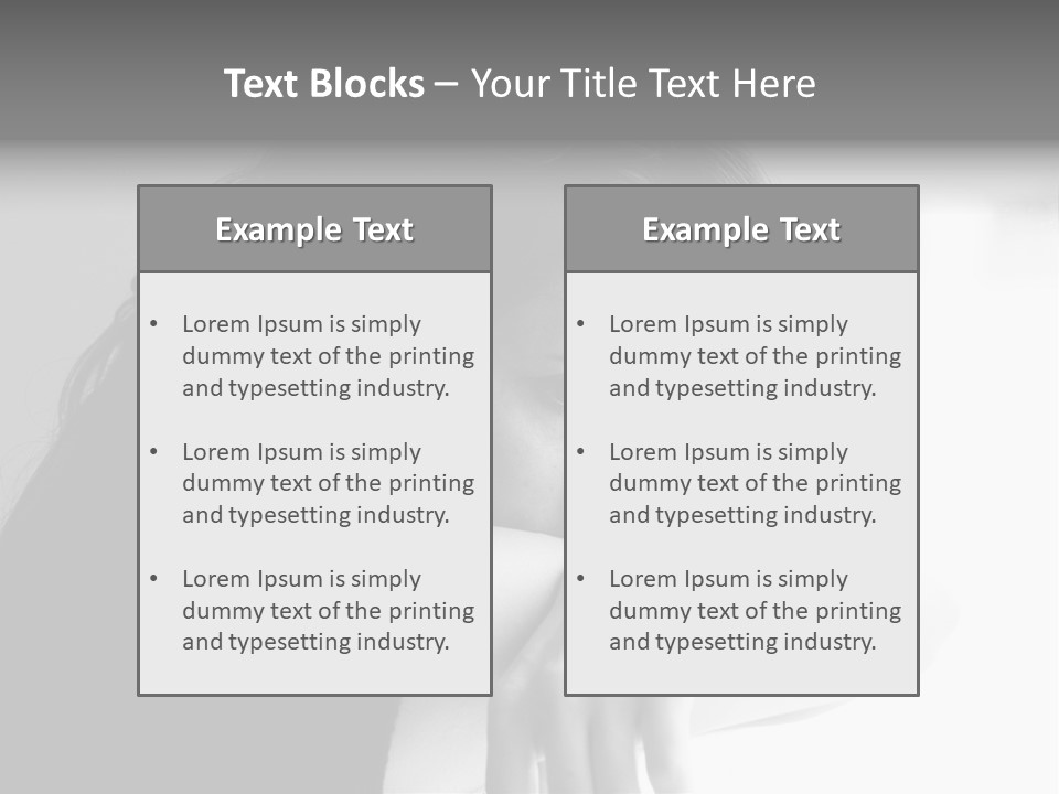 Hands Thinking Concentration PowerPoint Template