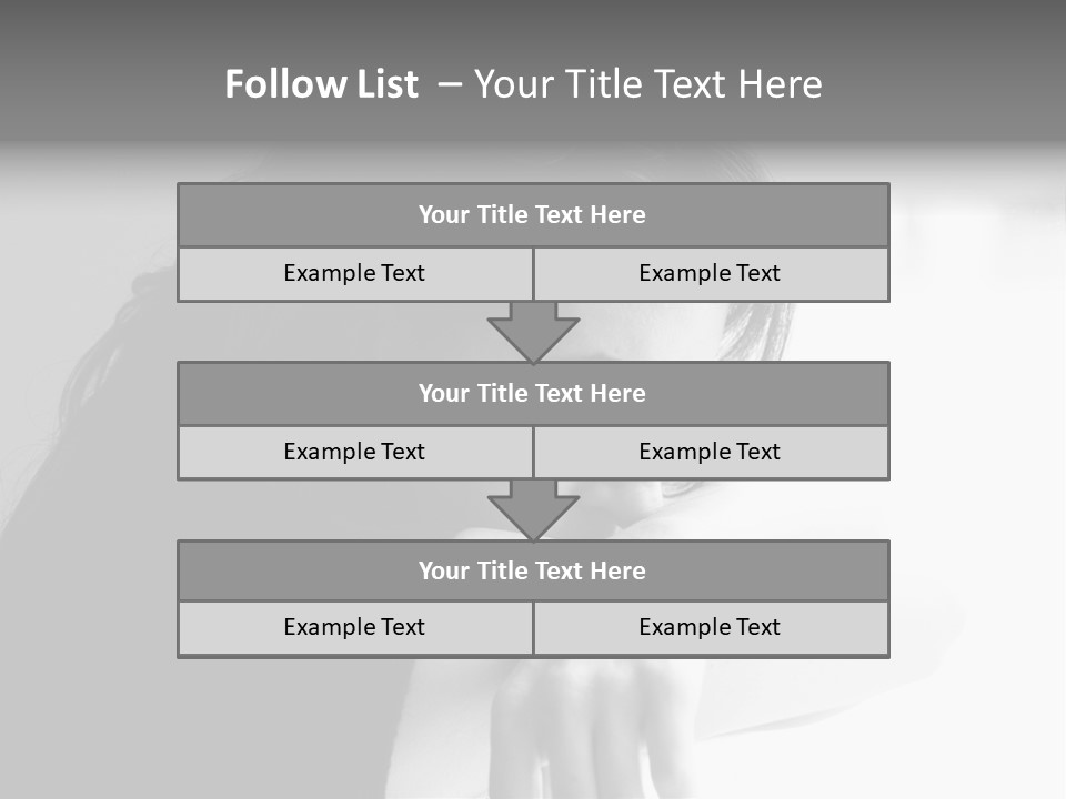 Hands Thinking Concentration PowerPoint Template