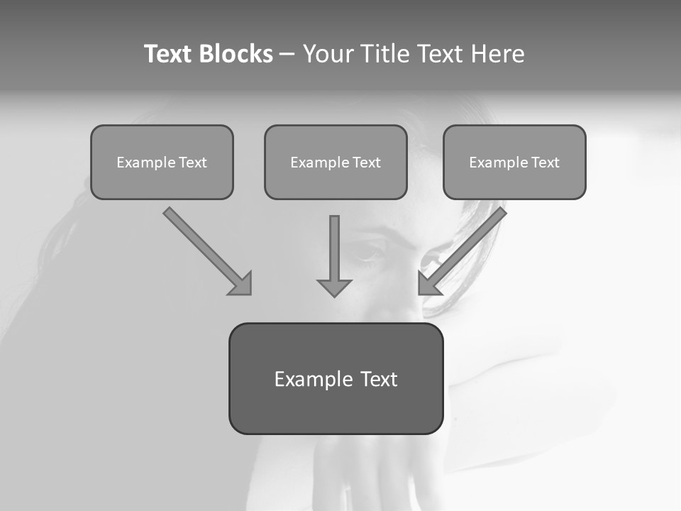 Hands Thinking Concentration PowerPoint Template