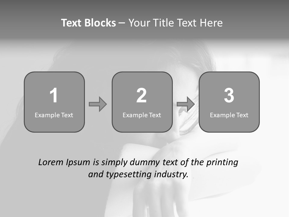 Hands Thinking Concentration PowerPoint Template