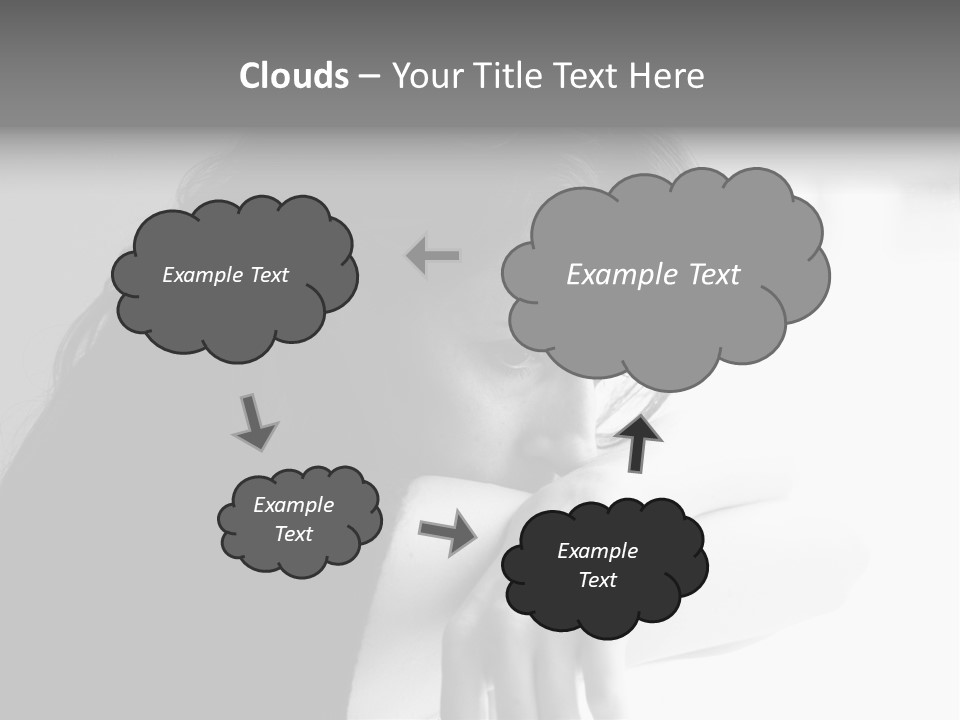Hands Thinking Concentration PowerPoint Template