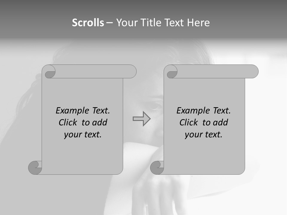 Hands Thinking Concentration PowerPoint Template