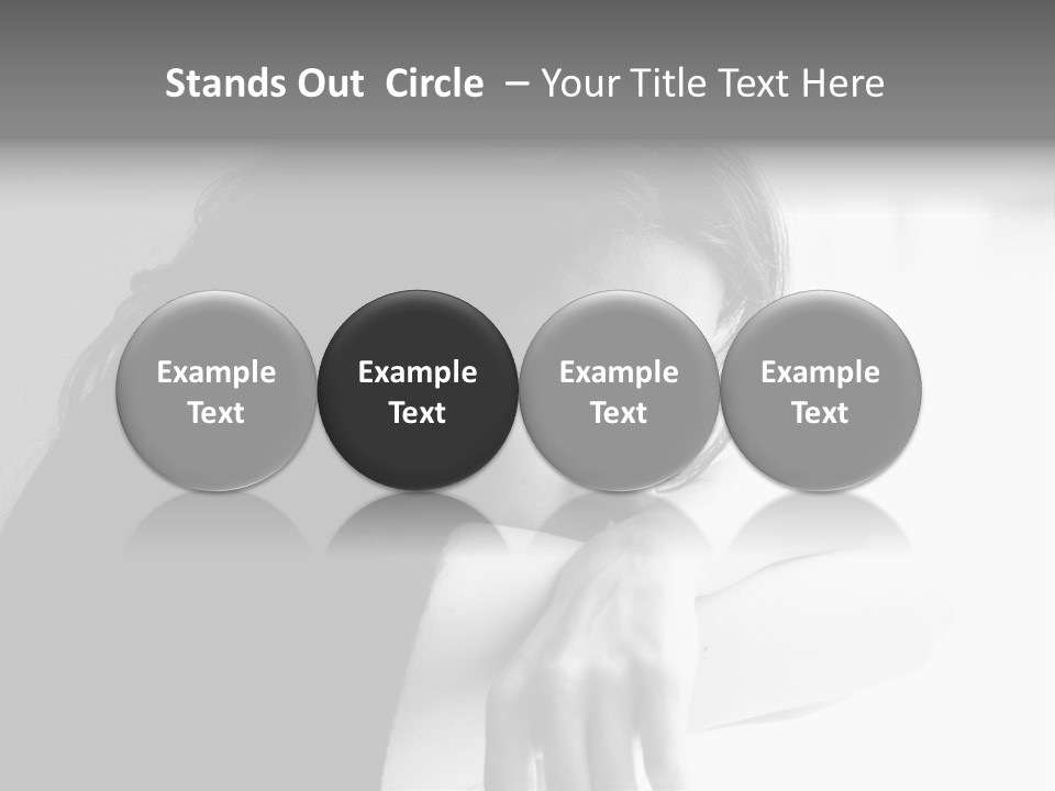 Hands Thinking Concentration PowerPoint Template