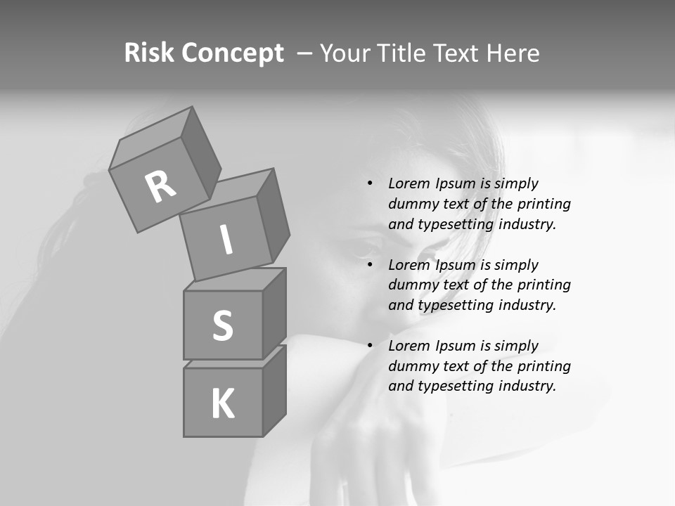 Hands Thinking Concentration PowerPoint Template