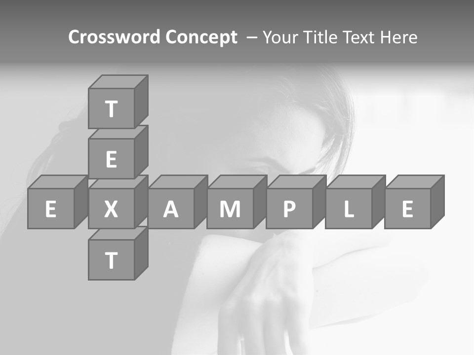 Hands Thinking Concentration PowerPoint Template
