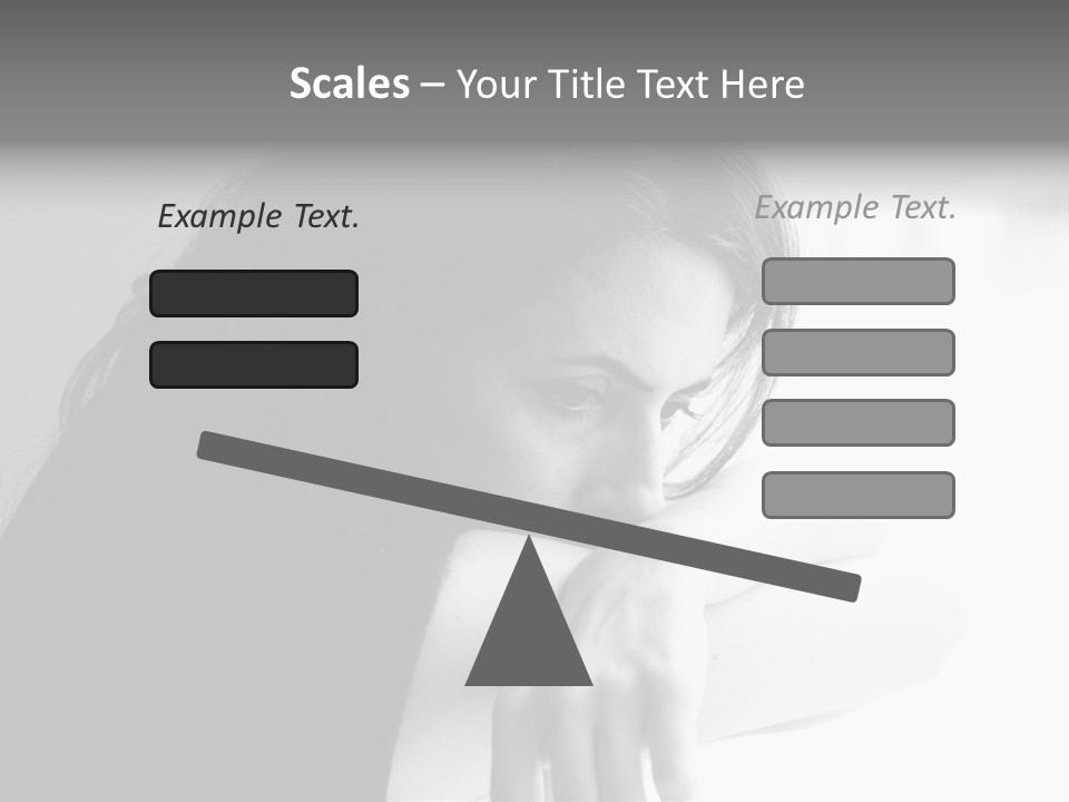 Hands Thinking Concentration PowerPoint Template
