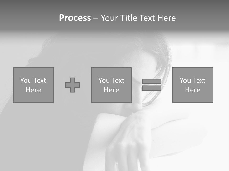 Hands Thinking Concentration PowerPoint Template