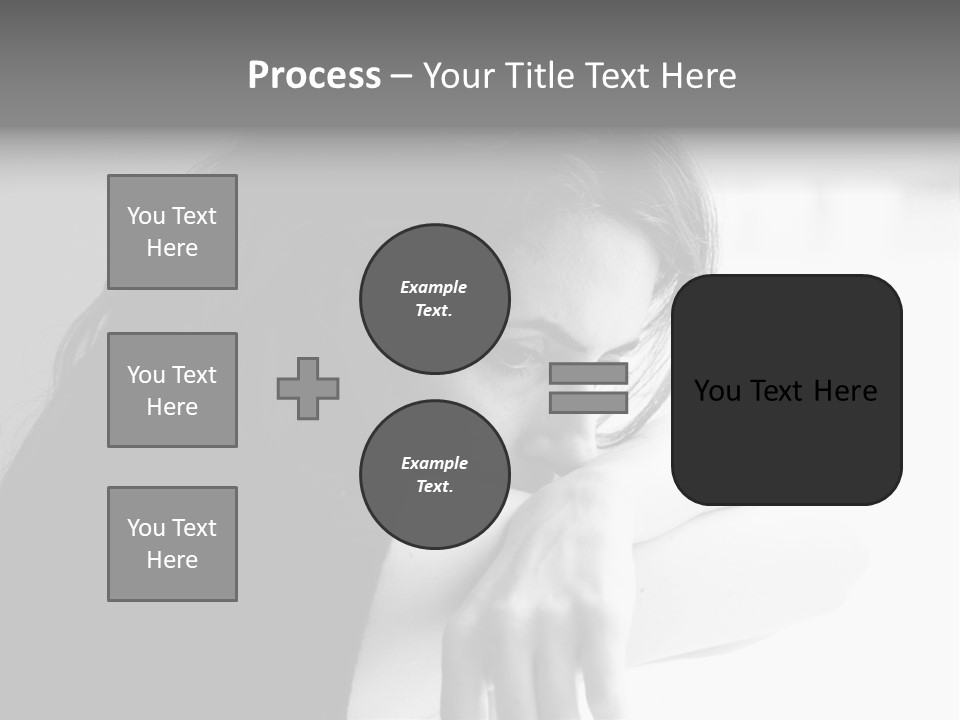 Hands Thinking Concentration PowerPoint Template