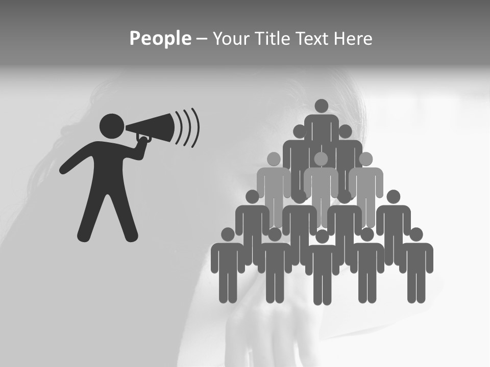 Hands Thinking Concentration PowerPoint Template