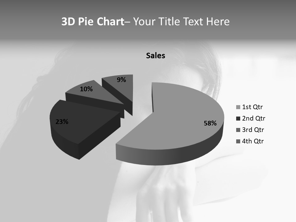 Hands Thinking Concentration PowerPoint Template