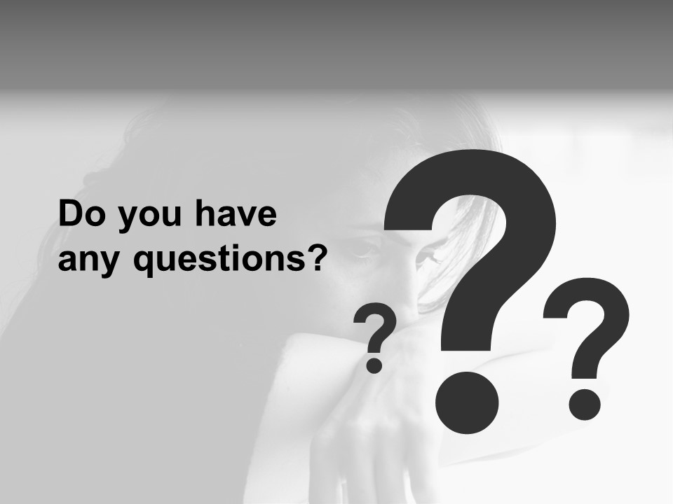 Hands Thinking Concentration PowerPoint Template