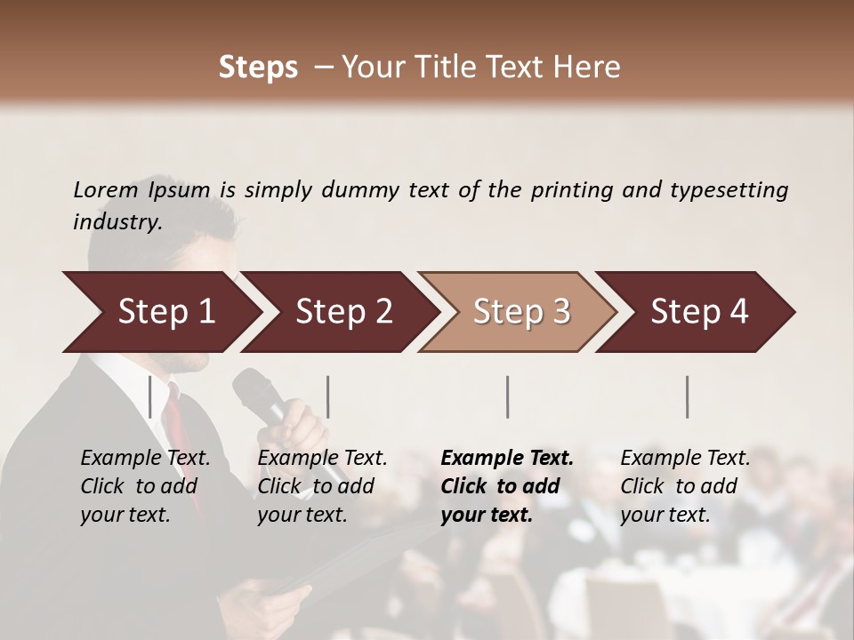 Group Equipment Education PowerPoint Template