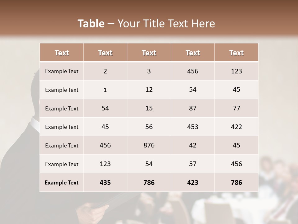 Group Equipment Education PowerPoint Template