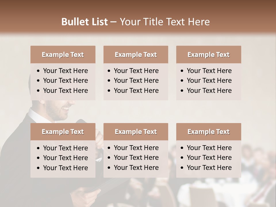 Group Equipment Education PowerPoint Template