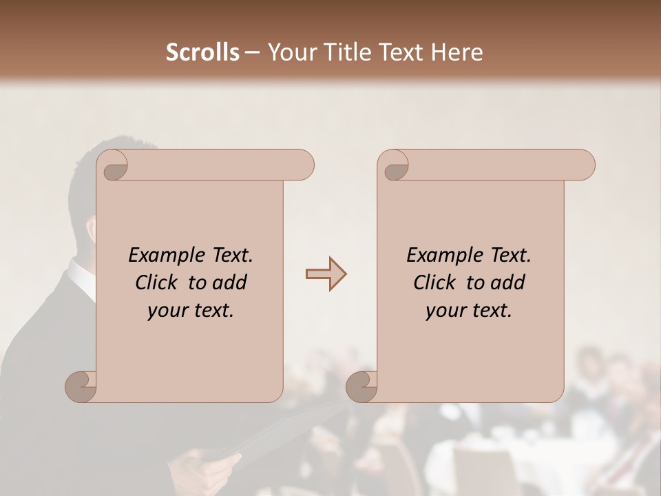 Group Equipment Education PowerPoint Template