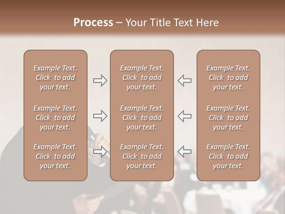 Group Equipment Education PowerPoint Template