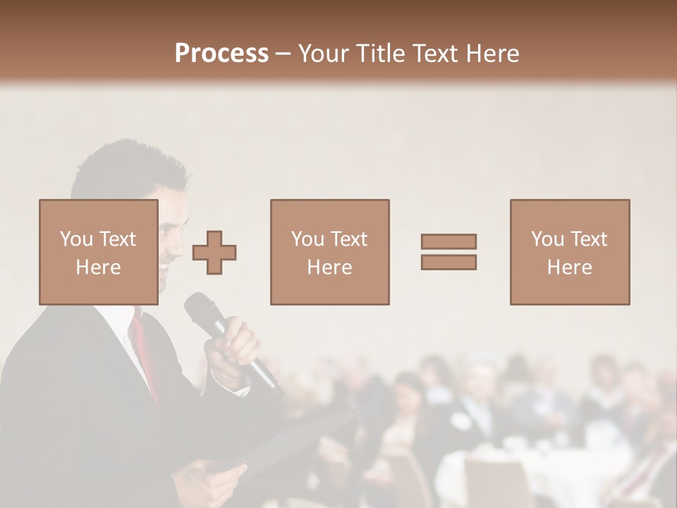Group Equipment Education PowerPoint Template