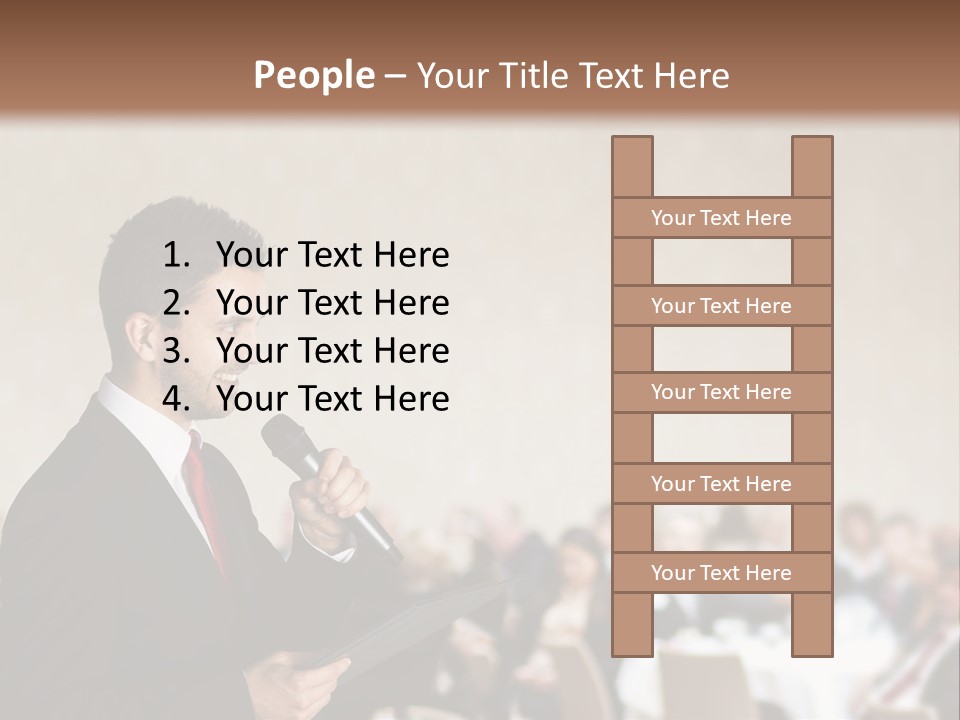 Group Equipment Education PowerPoint Template