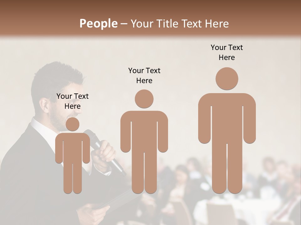 Group Equipment Education PowerPoint Template