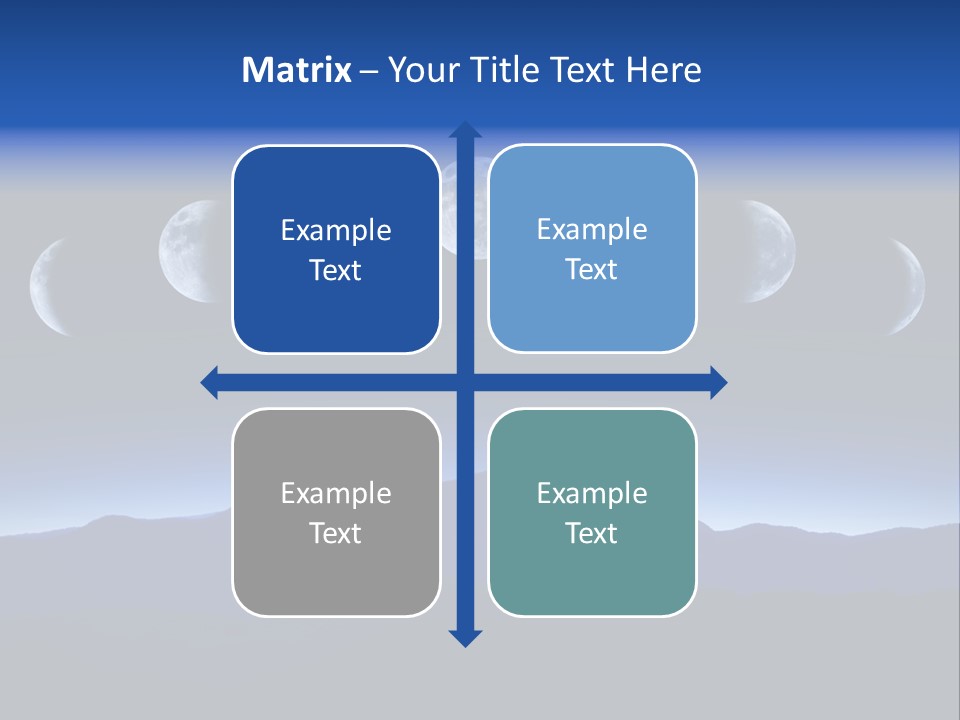 Space Change Science PowerPoint Template
