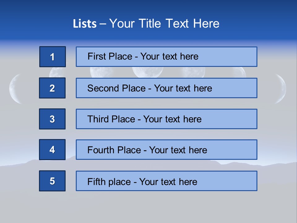 Space Change Science PowerPoint Template