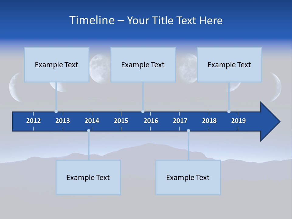 Space Change Science PowerPoint Template