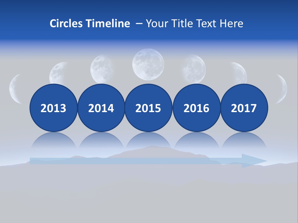 Space Change Science PowerPoint Template