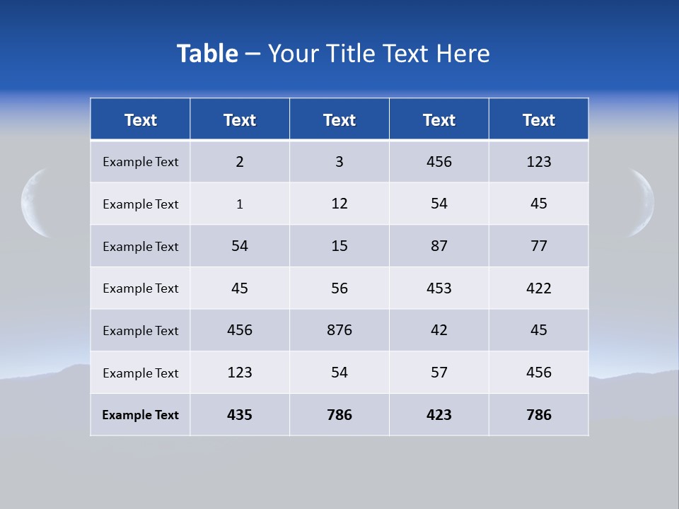 Space Change Science PowerPoint Template