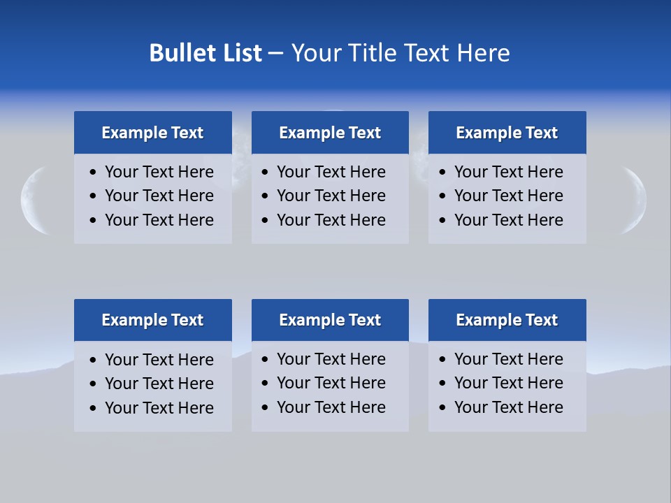 Space Change Science PowerPoint Template