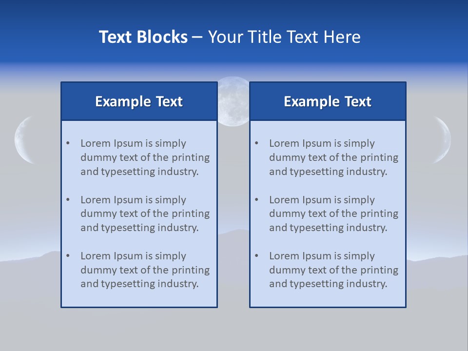 Space Change Science PowerPoint Template