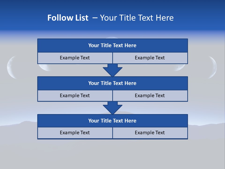 Space Change Science PowerPoint Template