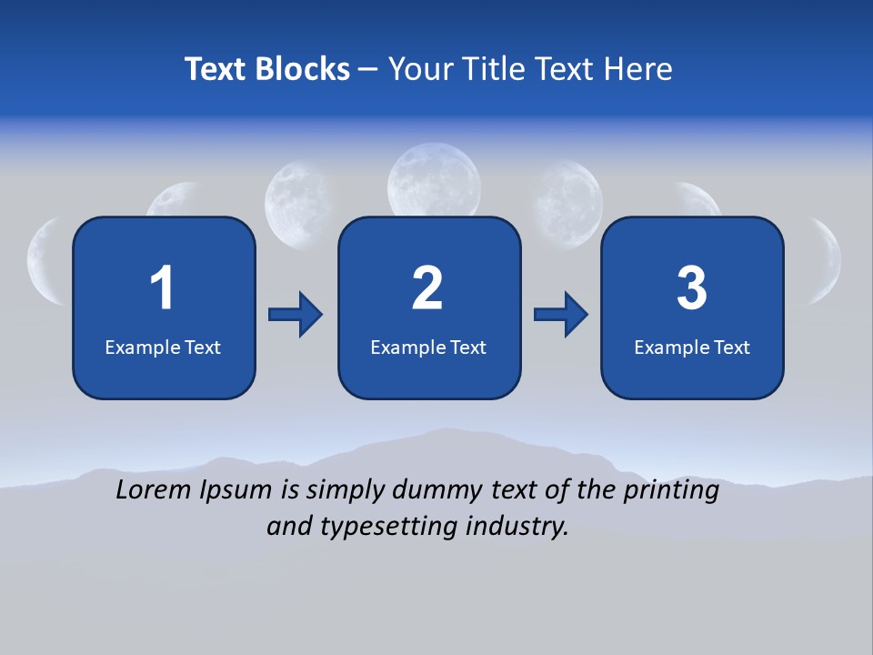 Space Change Science PowerPoint Template