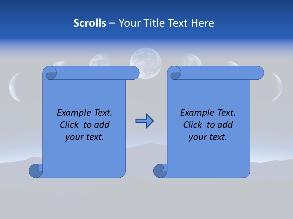 Space Change Science PowerPoint Template