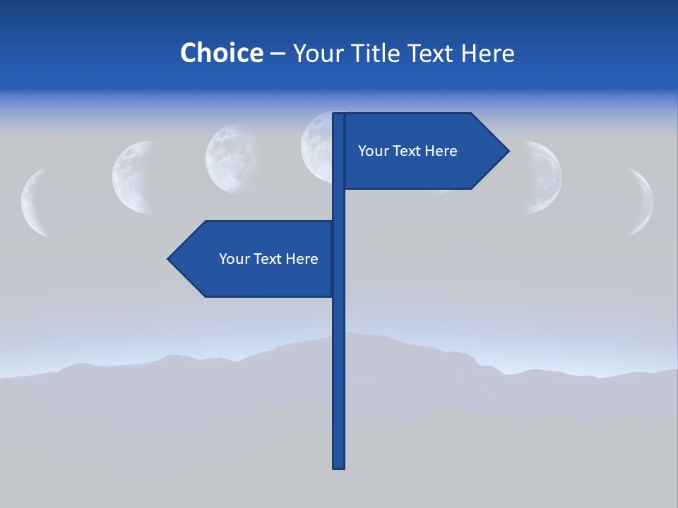 Space Change Science PowerPoint Template