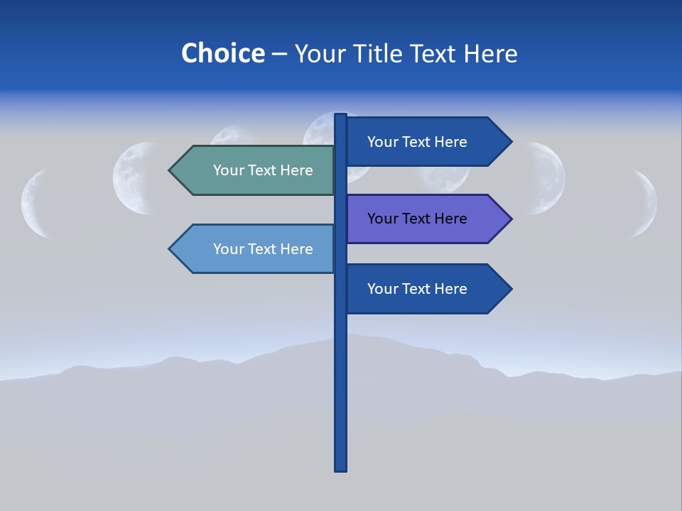 Space Change Science PowerPoint Template