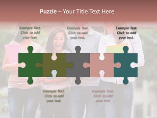 Men Education Happy PowerPoint Template