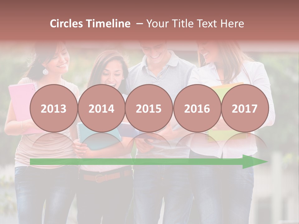 Men Education Happy PowerPoint Template