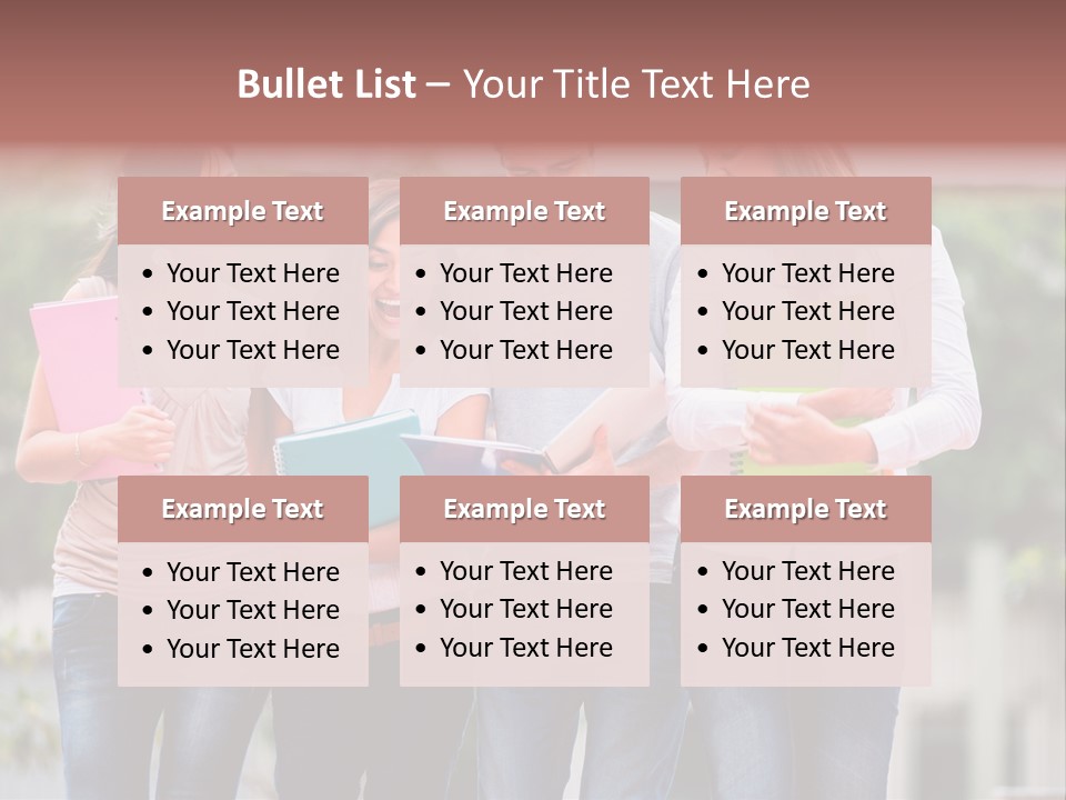 Men Education Happy PowerPoint Template