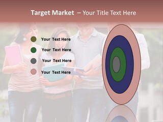 Men Education Happy PowerPoint Template