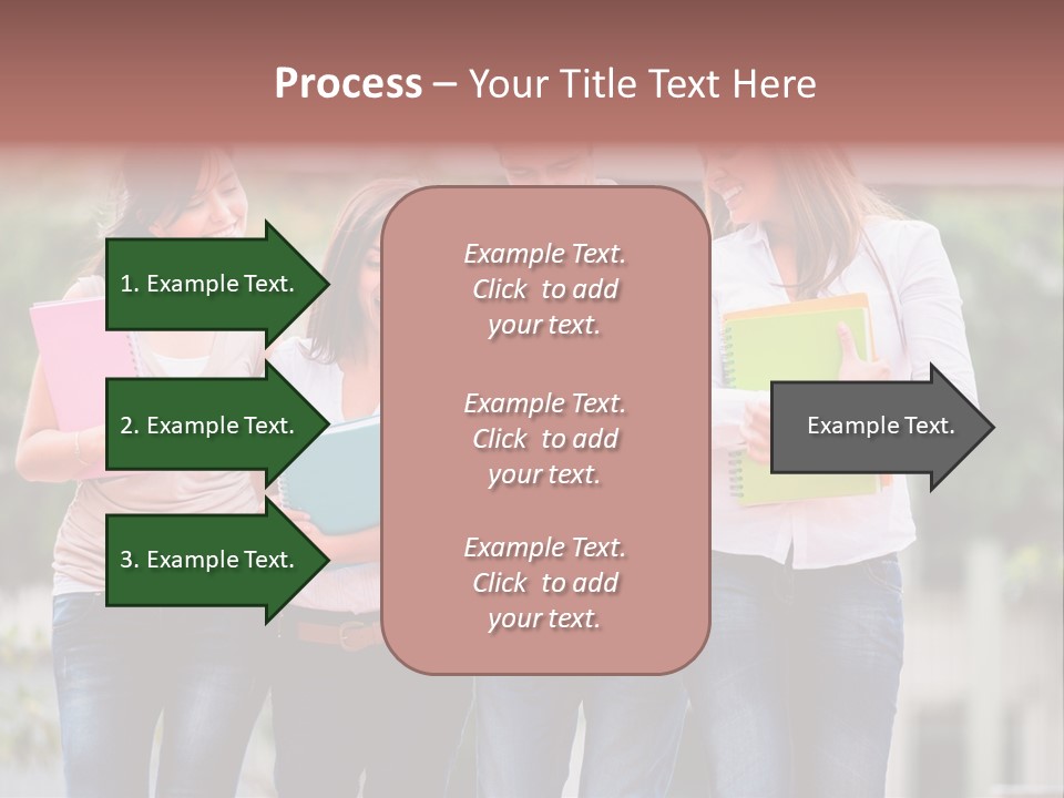 Men Education Happy PowerPoint Template