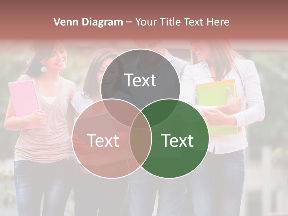 Men Education Happy PowerPoint Template