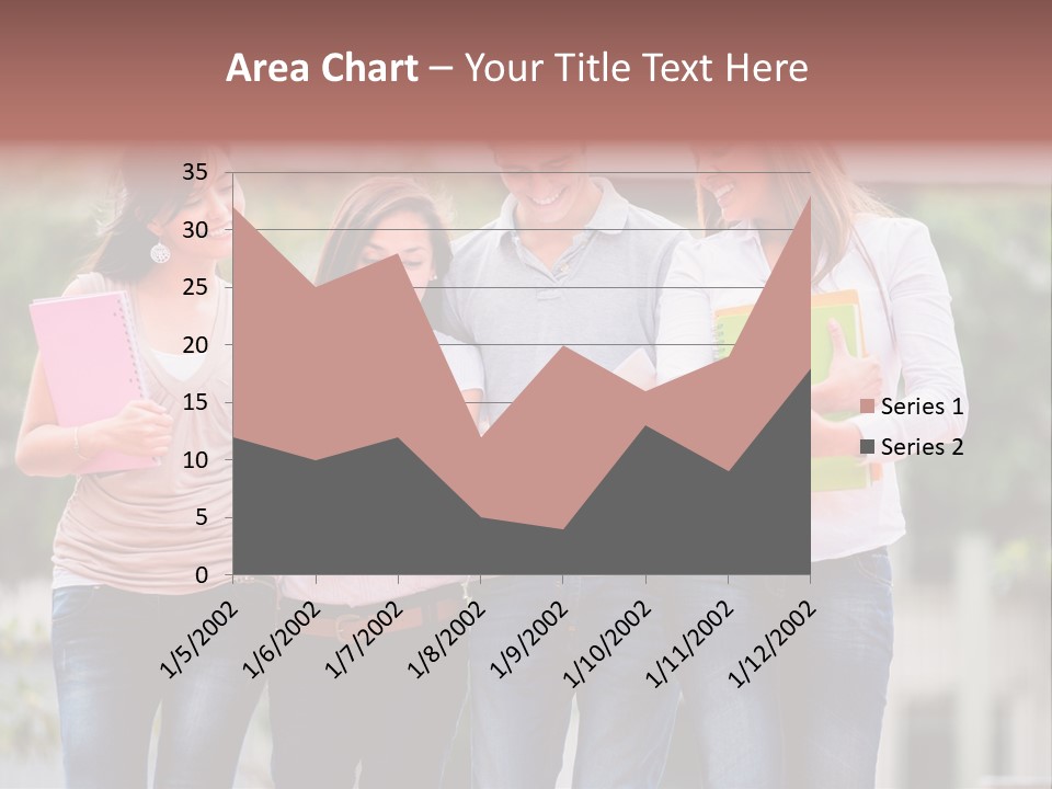 Men Education Happy PowerPoint Template