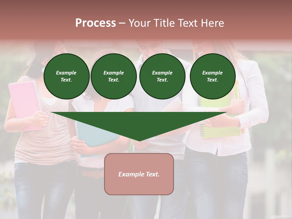 Men Education Happy PowerPoint Template