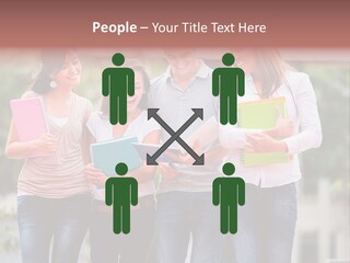 Men Education Happy PowerPoint Template