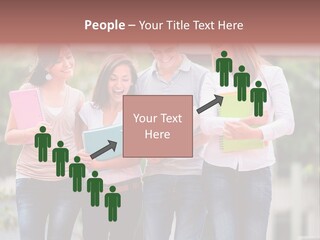 Men Education Happy PowerPoint Template