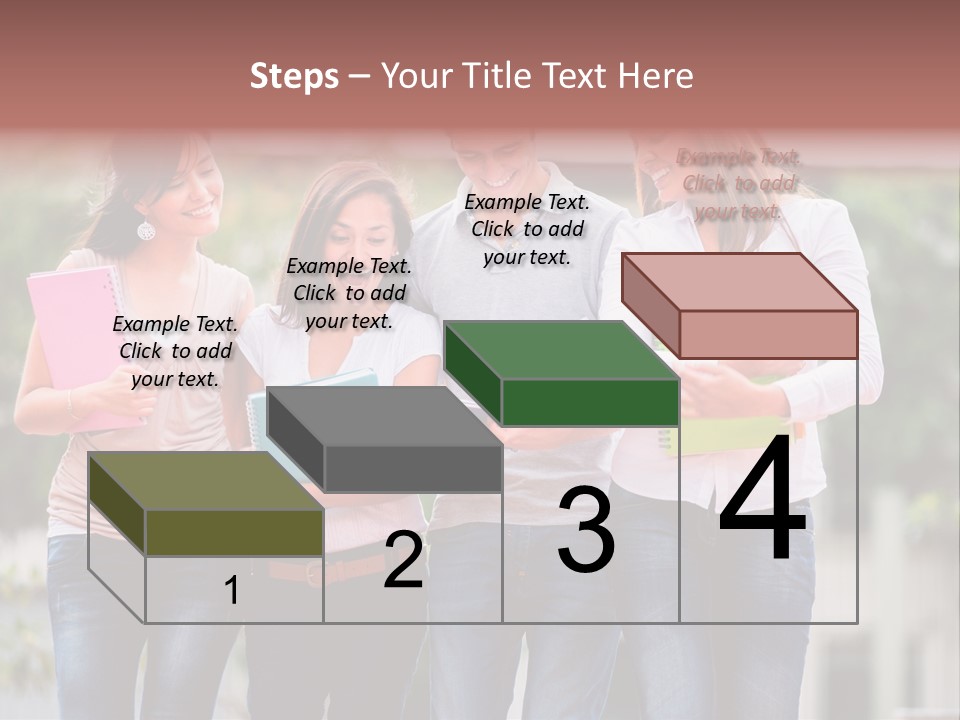 Men Education Happy PowerPoint Template