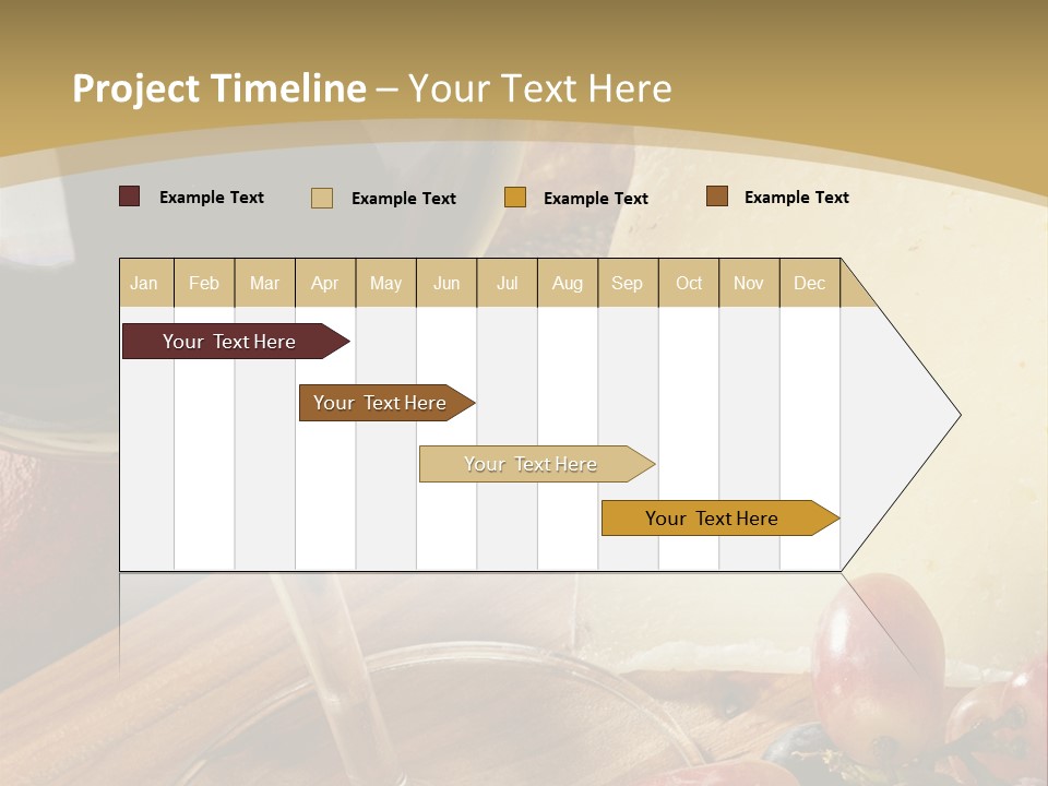 Cheese Cork Glass PowerPoint Template