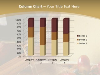 Cheese Cork Glass PowerPoint Template