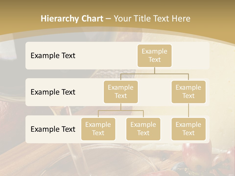 Cheese Cork Glass PowerPoint Template