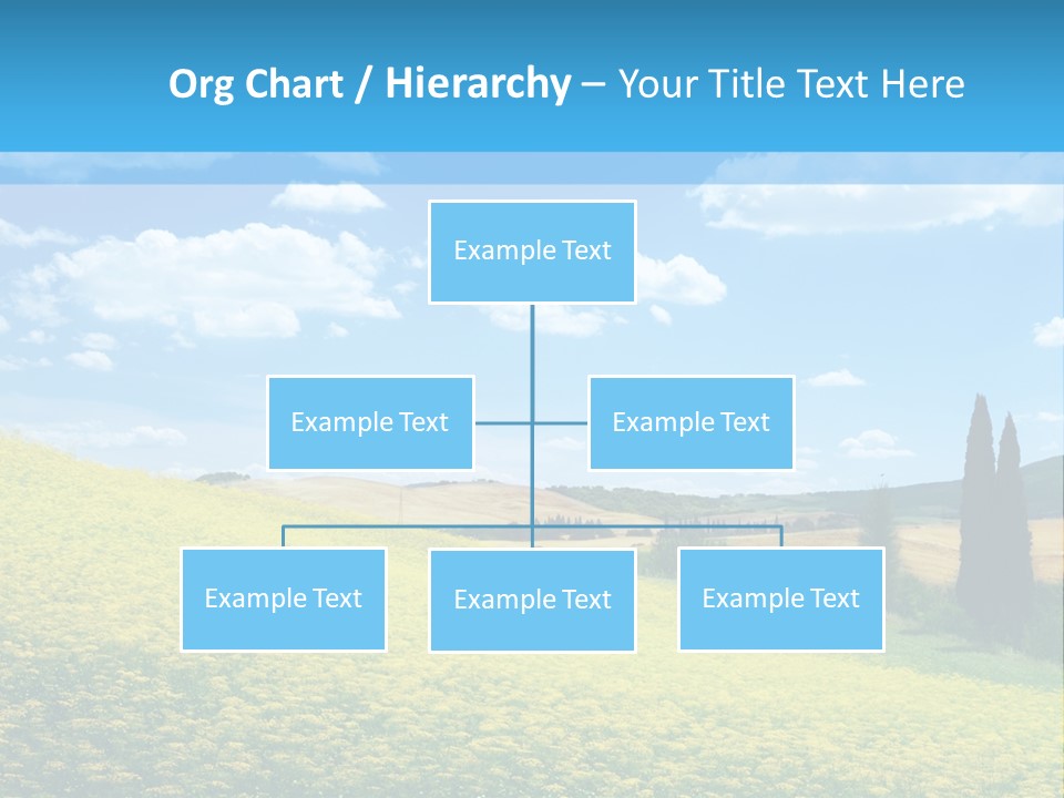 Flower Beauty Grassland PowerPoint Template